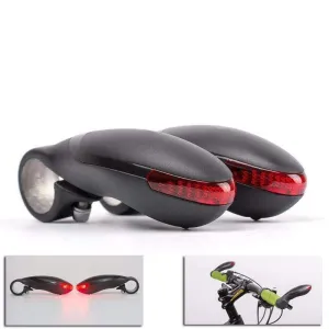 Warning LED Lamp Bicycle Handlebar