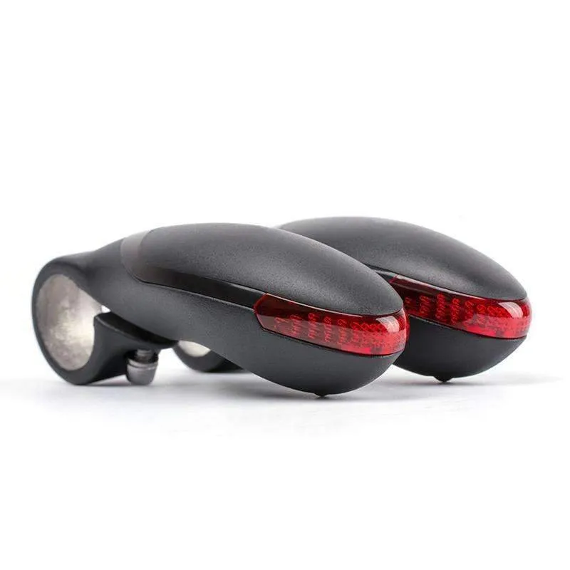 Warning LED Lamp Bicycle Handlebar