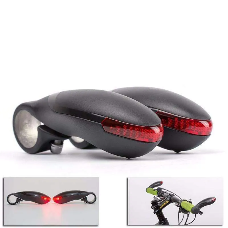 Warning LED Lamp Bicycle Handlebar