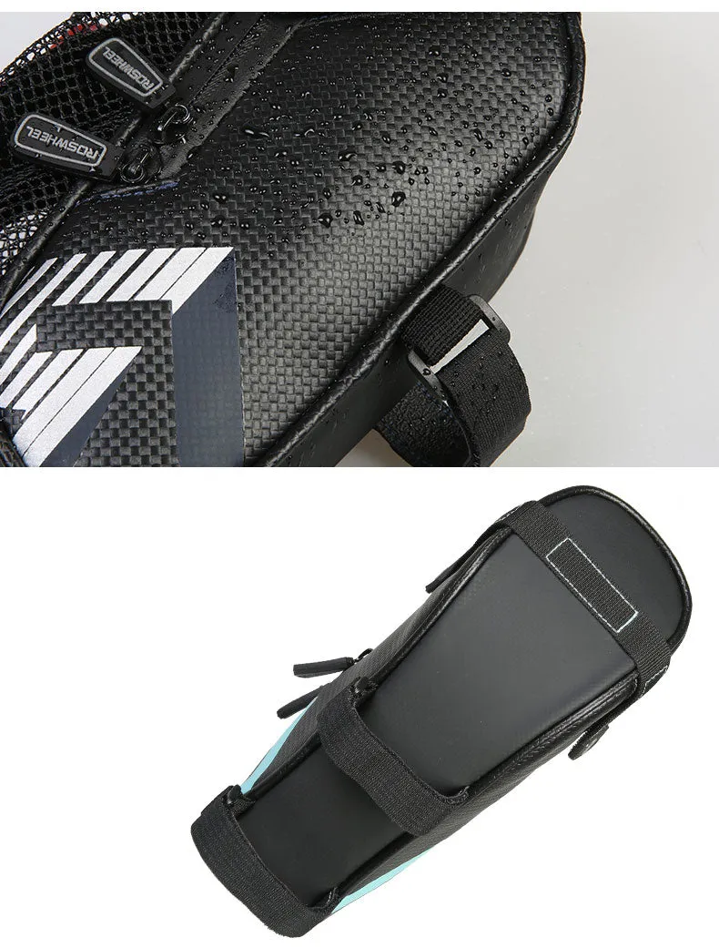 Waterproof Bicycle Saddle Bag With Bicycle Tail Light