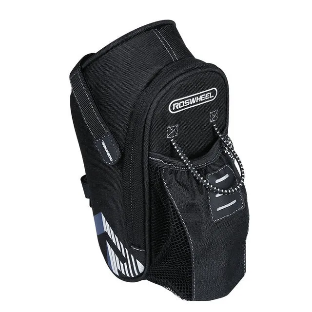 Waterproof Bicycle Saddle Bag With Bicycle Tail Light