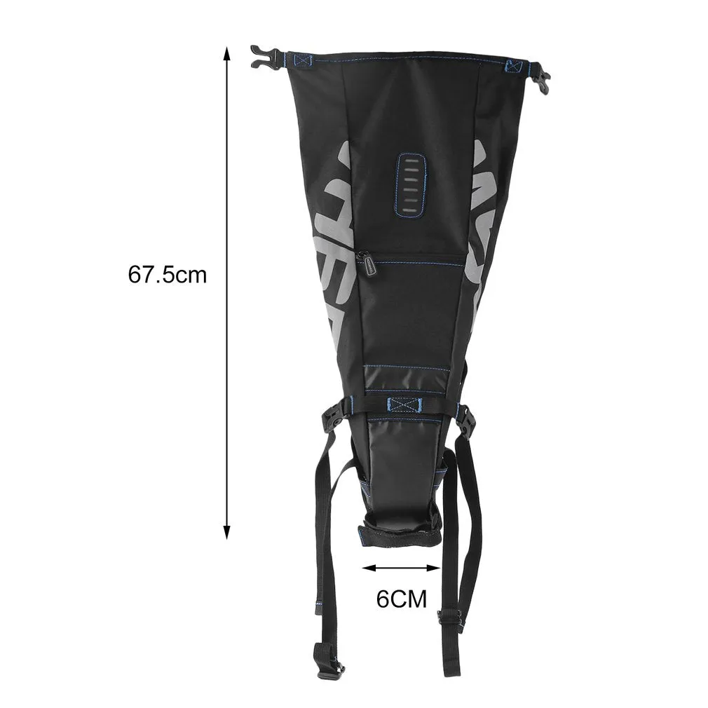 Waterproof Bicycle Seat Pack Saddle Bag 10L