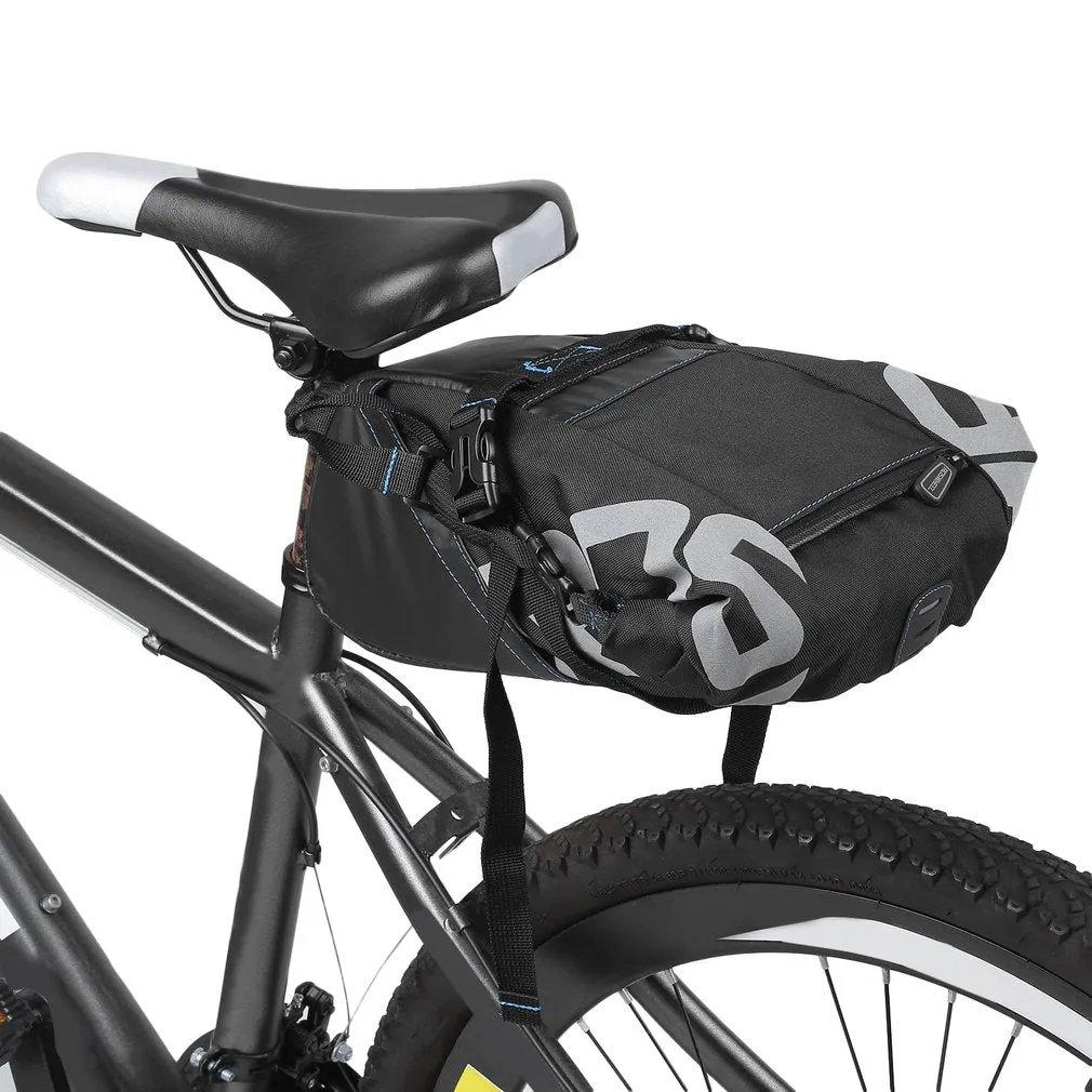 Waterproof Bicycle Seat Pack Saddle Bag 10L