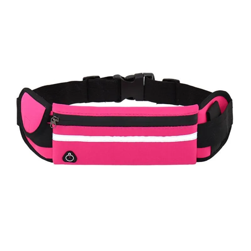 Waterproof Running Waist Belt Bag With Pouch For Phone