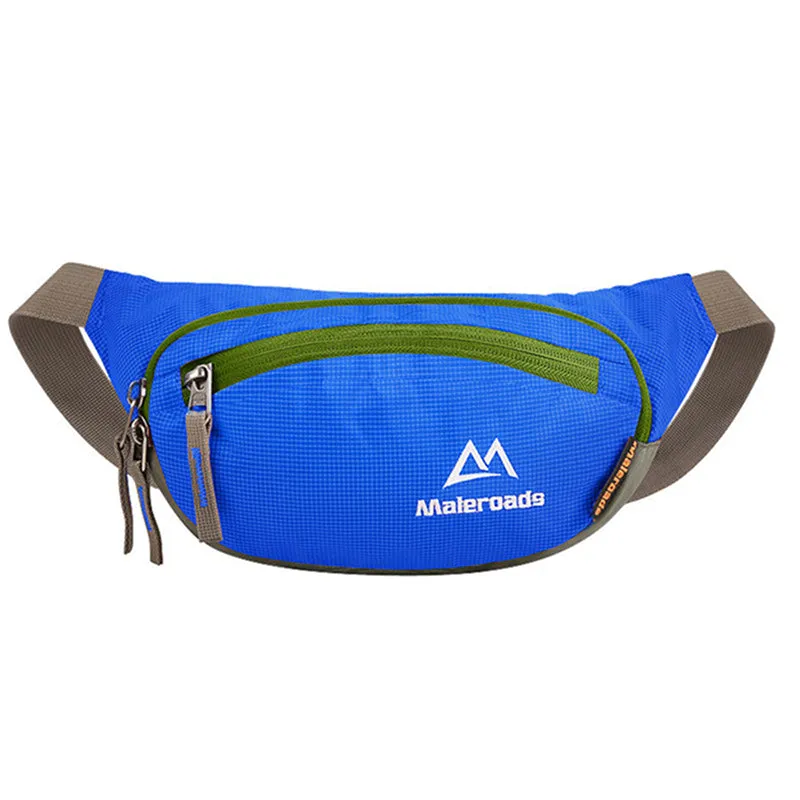 Wautton Large Capacity Waterproof Running Bag Waist Pouch Hiking Waist Bag
