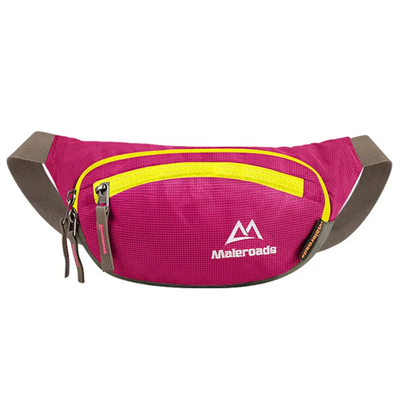 Wautton Large Capacity Waterproof Running Bag Waist Pouch Hiking Waist Bag