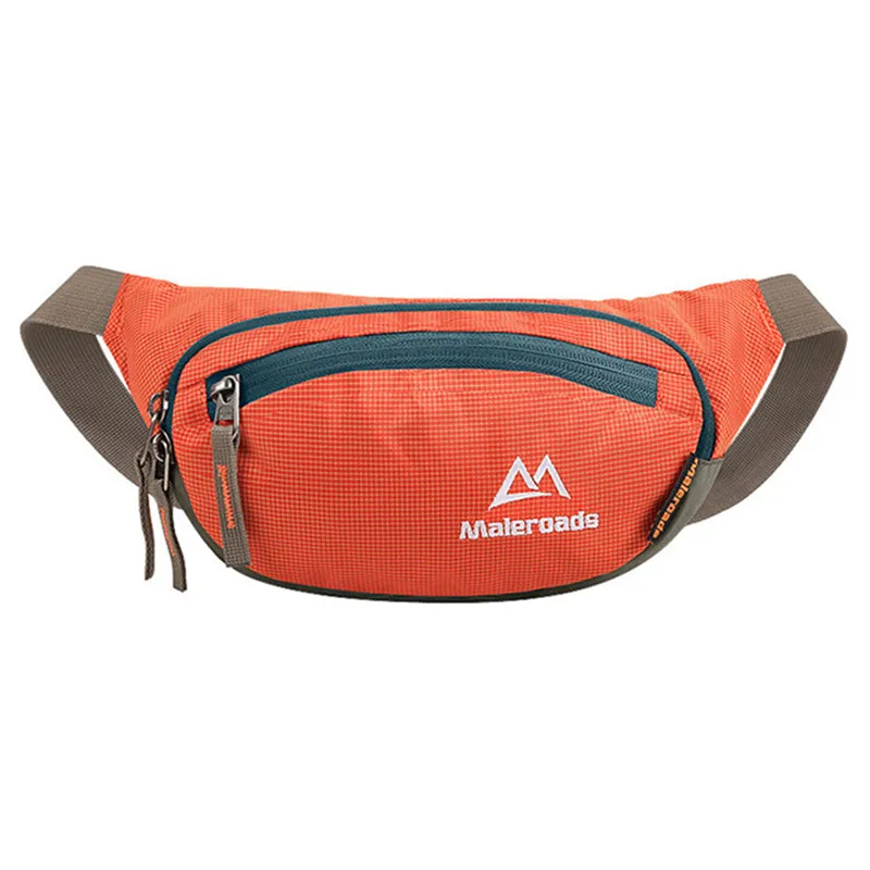 Wautton Large Capacity Waterproof Running Bag Waist Pouch Hiking Waist Bag