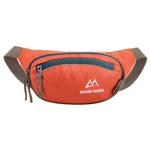 Wautton Large Capacity Waterproof Running Bag Waist Pouch Hiking Waist Bag