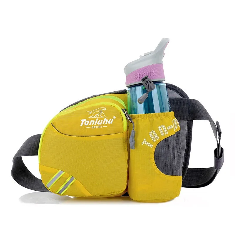 Wautton Outdoor Hiking Walking Waist Pack With Bottle Holder