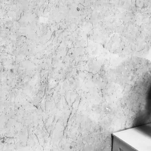 White Alabaster Marble Bathroom Cladding 10mm Shower Wall Panels