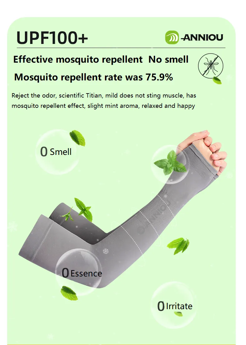 Wholesale Uv Mosquito Repellent Arm Sleeves