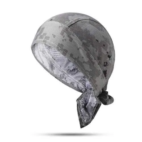 Wicking Camouflage Printting Cycling Headband Bandana Cap