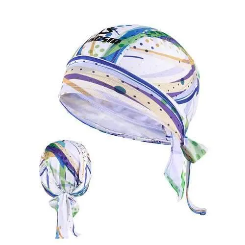 Wicking Printting Cycling Headband Running Beanies Hat