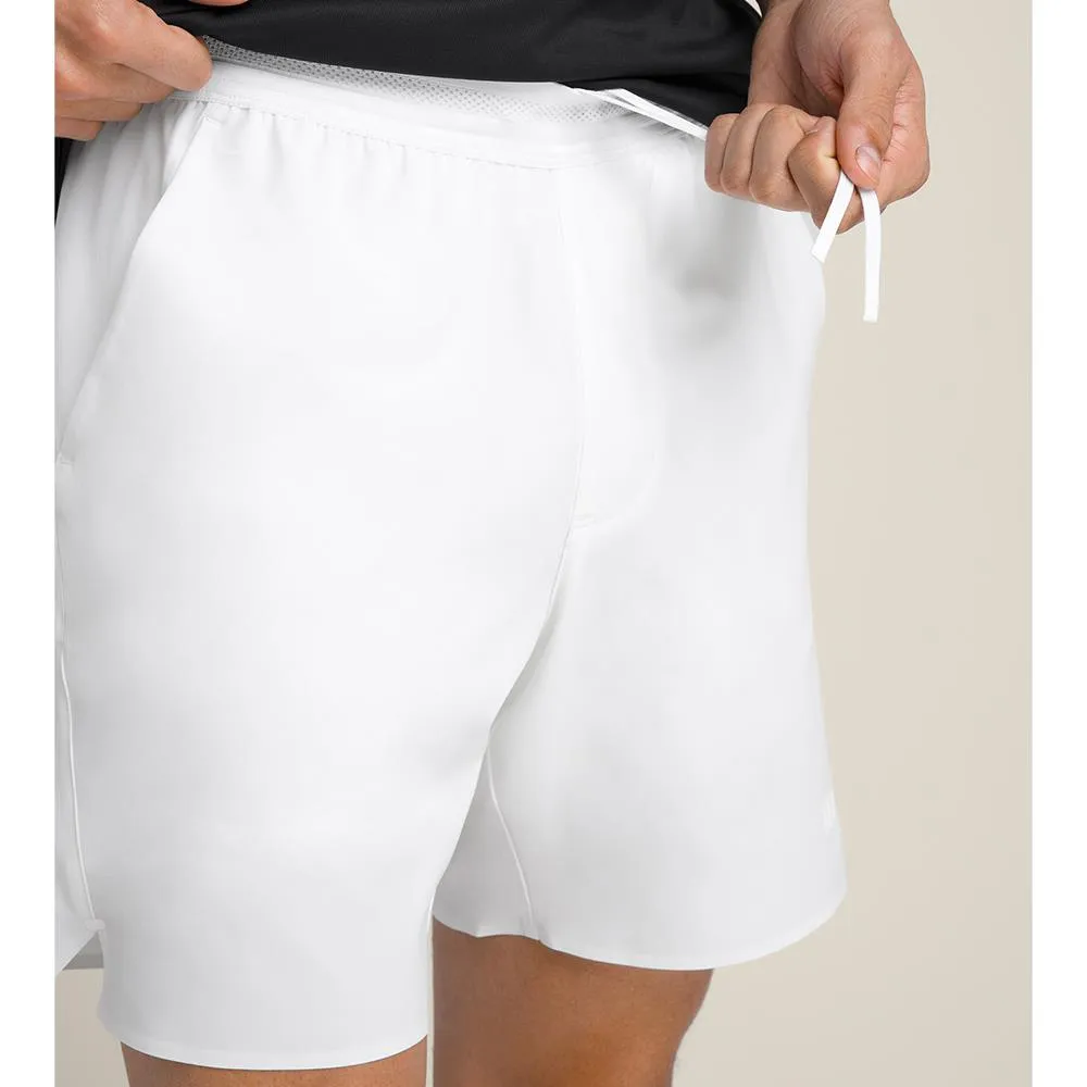 Wilson Men's Tournament Pro 7" Short - Bright White