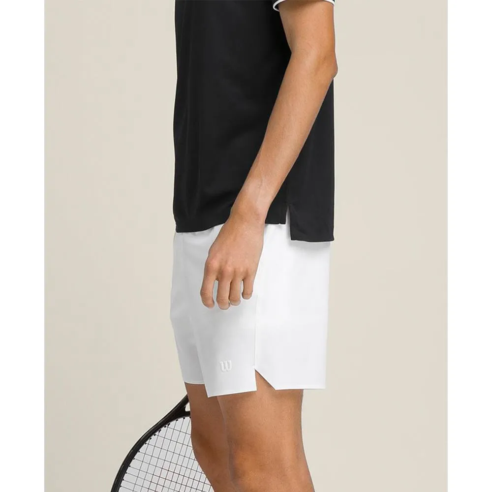 Wilson Men's Tournament Pro 7" Short - Bright White
