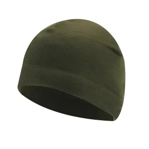 Windproof Polar Fleece Beanie Hat - Warm Autumn Winter Cap for Women Men, Soft Comfortable Ski Cycling Hat