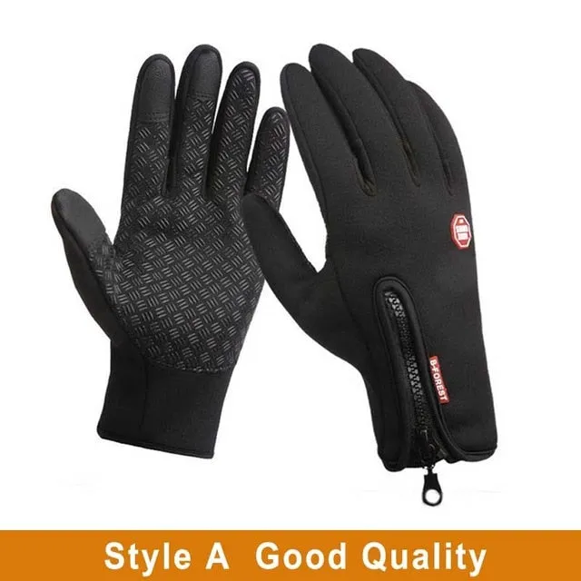 Windproof Touch Screen Gloves