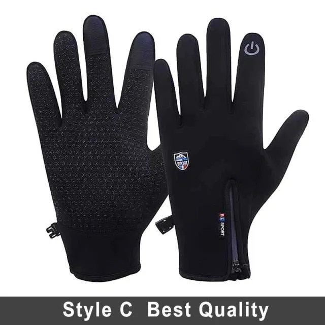 Windproof Touch Screen Gloves