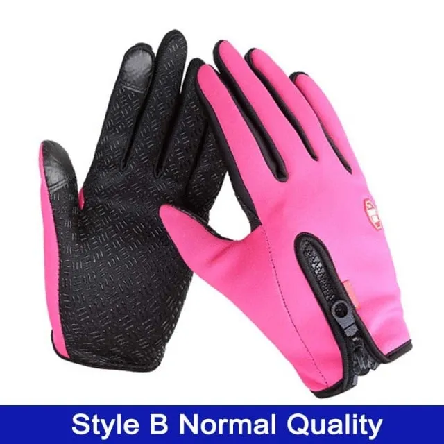 Windproof Touch Screen Gloves
