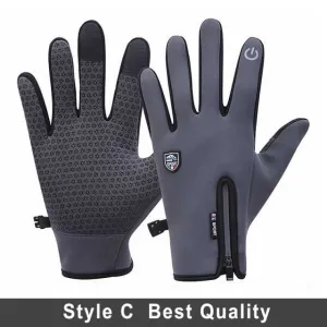 Windproof Touch Screen Gloves