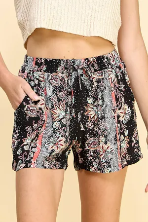 Winslow Collection - ELASTIC TIE WAIST SHORTS