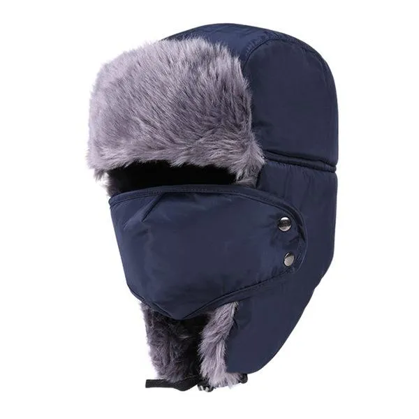 Winter Outdoor Windproof Thick Warm Neck Snow Cap Face Mask Cycling Motorcycle Hat