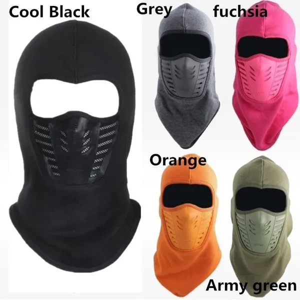 Winter Warm Hat Windproof Motorcycle Face Mask Hat Neck Helmet Beanies