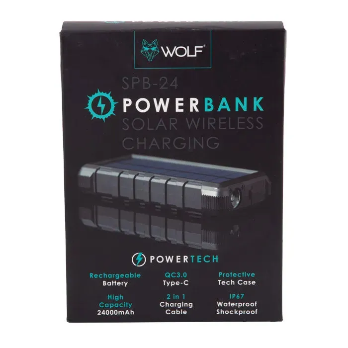 WOLF SPB-24 Solar Power Bank