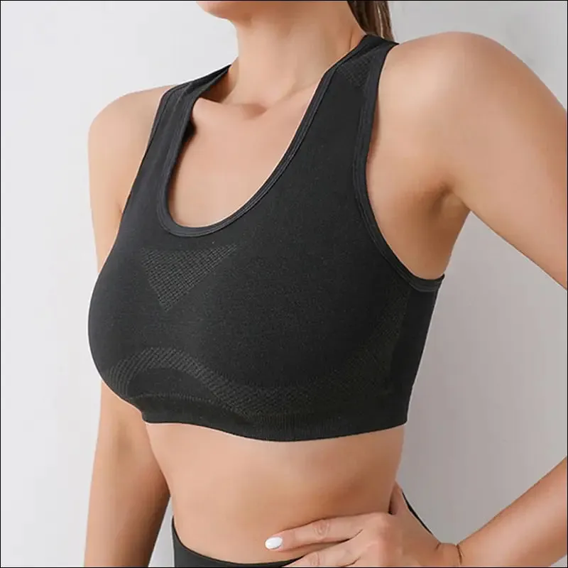 Women sports bra top push up fitness yoga bra underwear sport tops for women breathable running