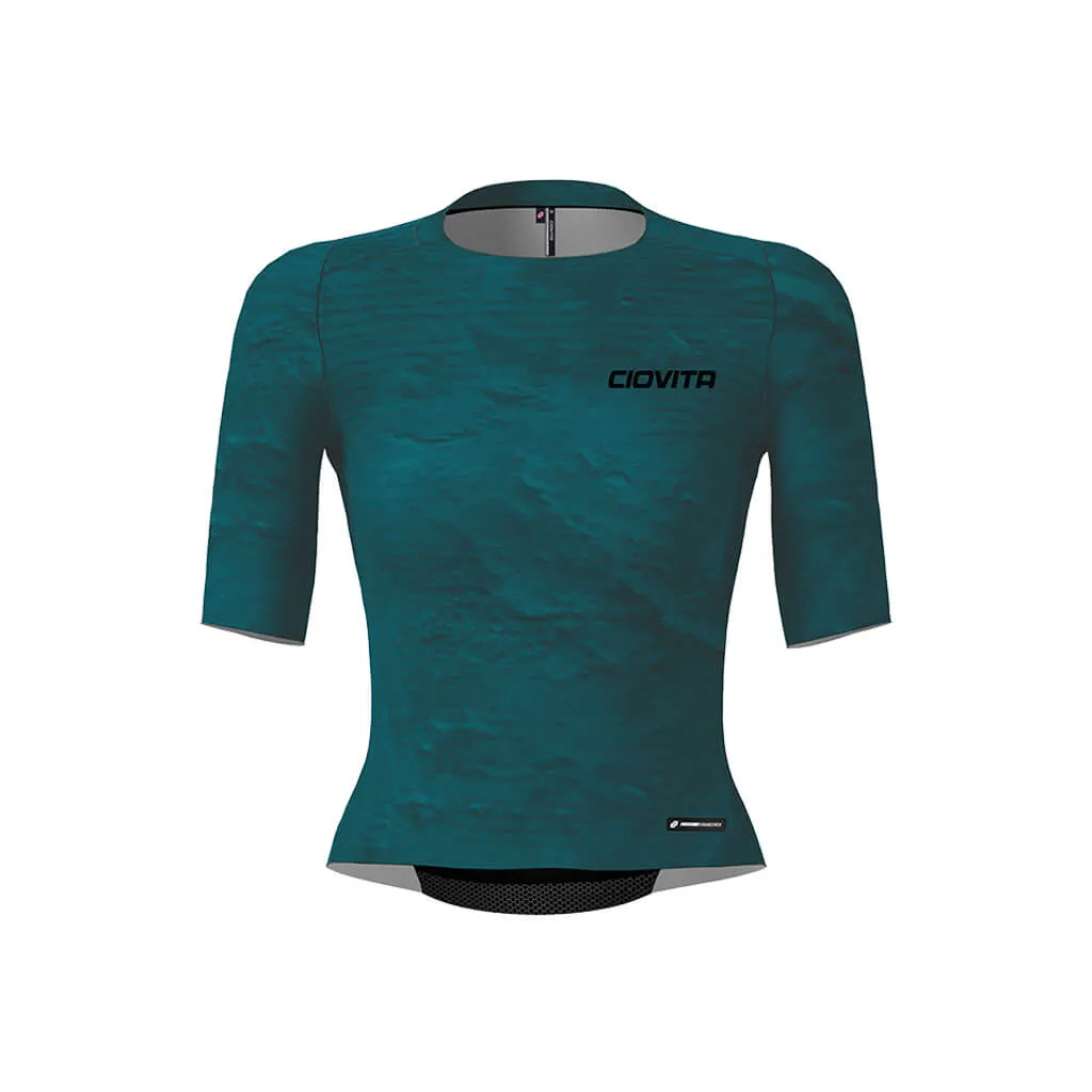 Women's Aeolis Zipperless Pro Fit Jersey (Petroleum)