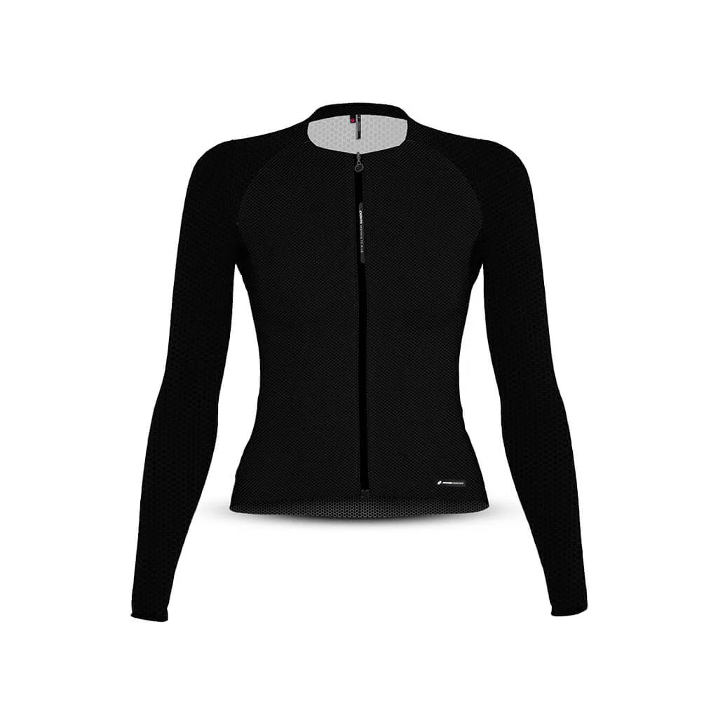 Women's Apex H1 Svelto Long Sleeve Jersey (Black)