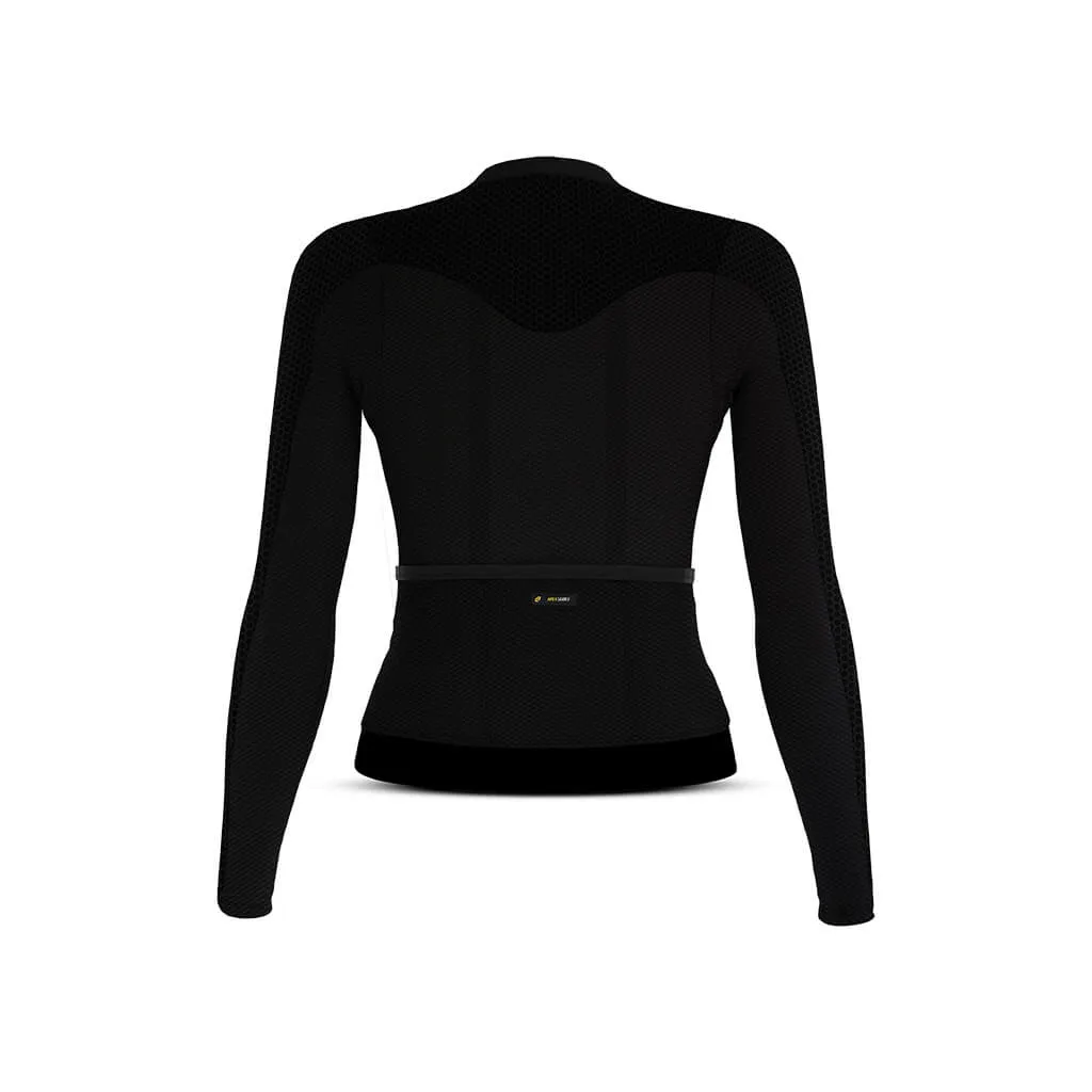 Women's Apex H1 Svelto Long Sleeve Jersey (Black)