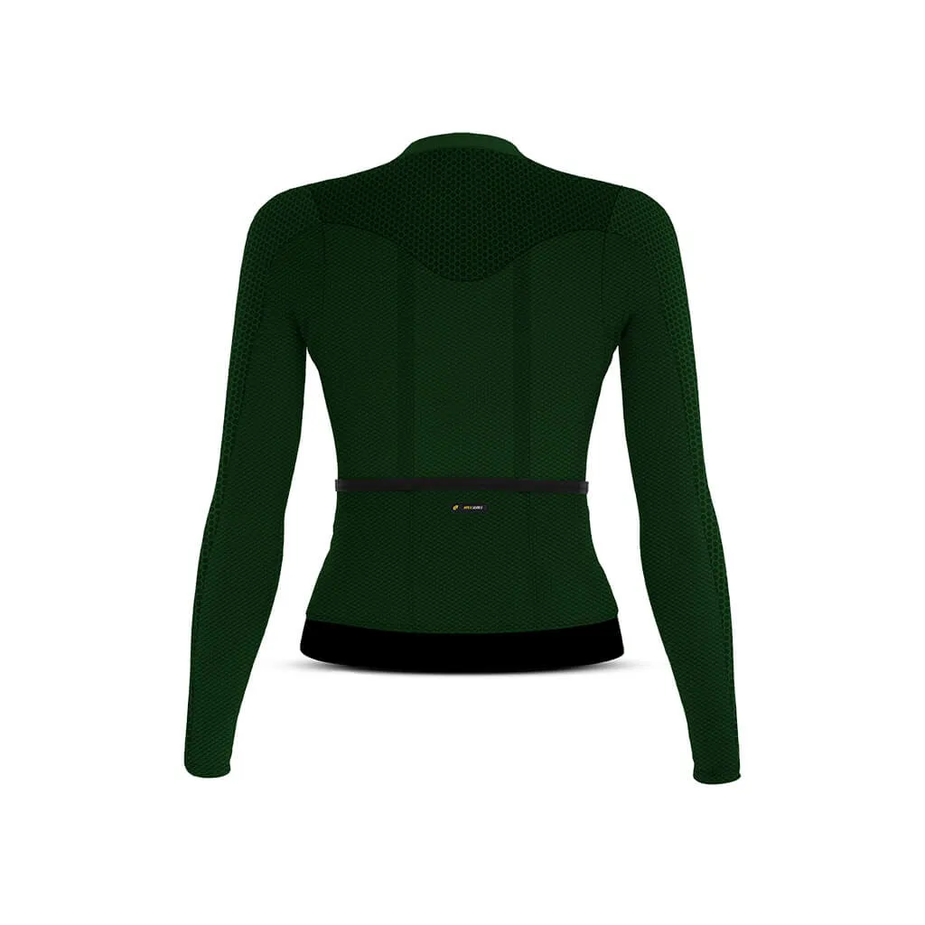 Women's Apex H1 Svelto Long Sleeve Jersey (Forest)