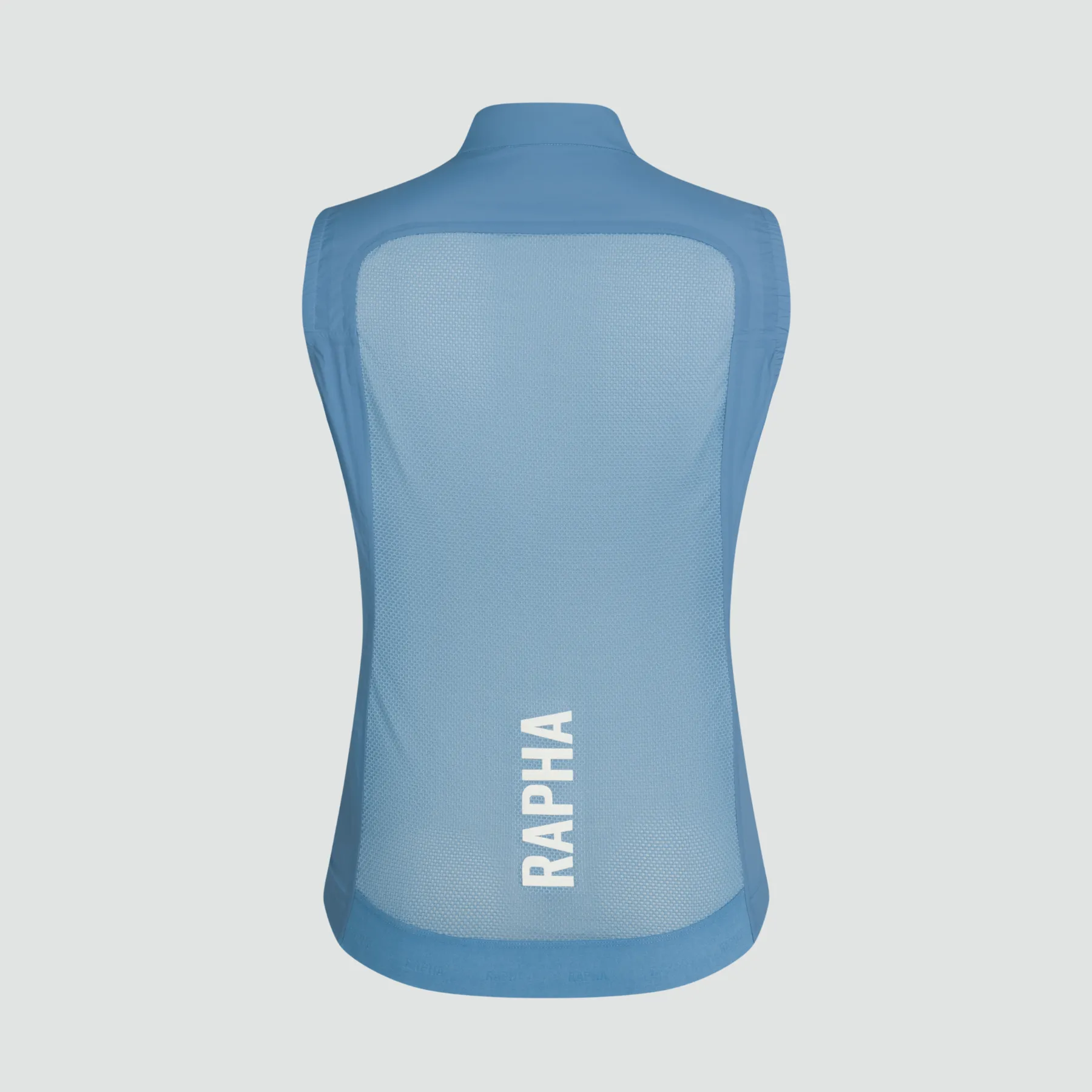 Women's Pro Team Lightweight Gilet - Dusted Blue/White