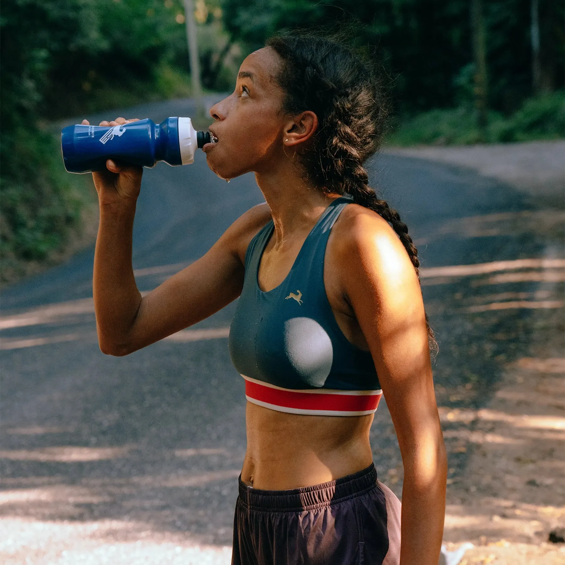 Women's Run Bra - Black