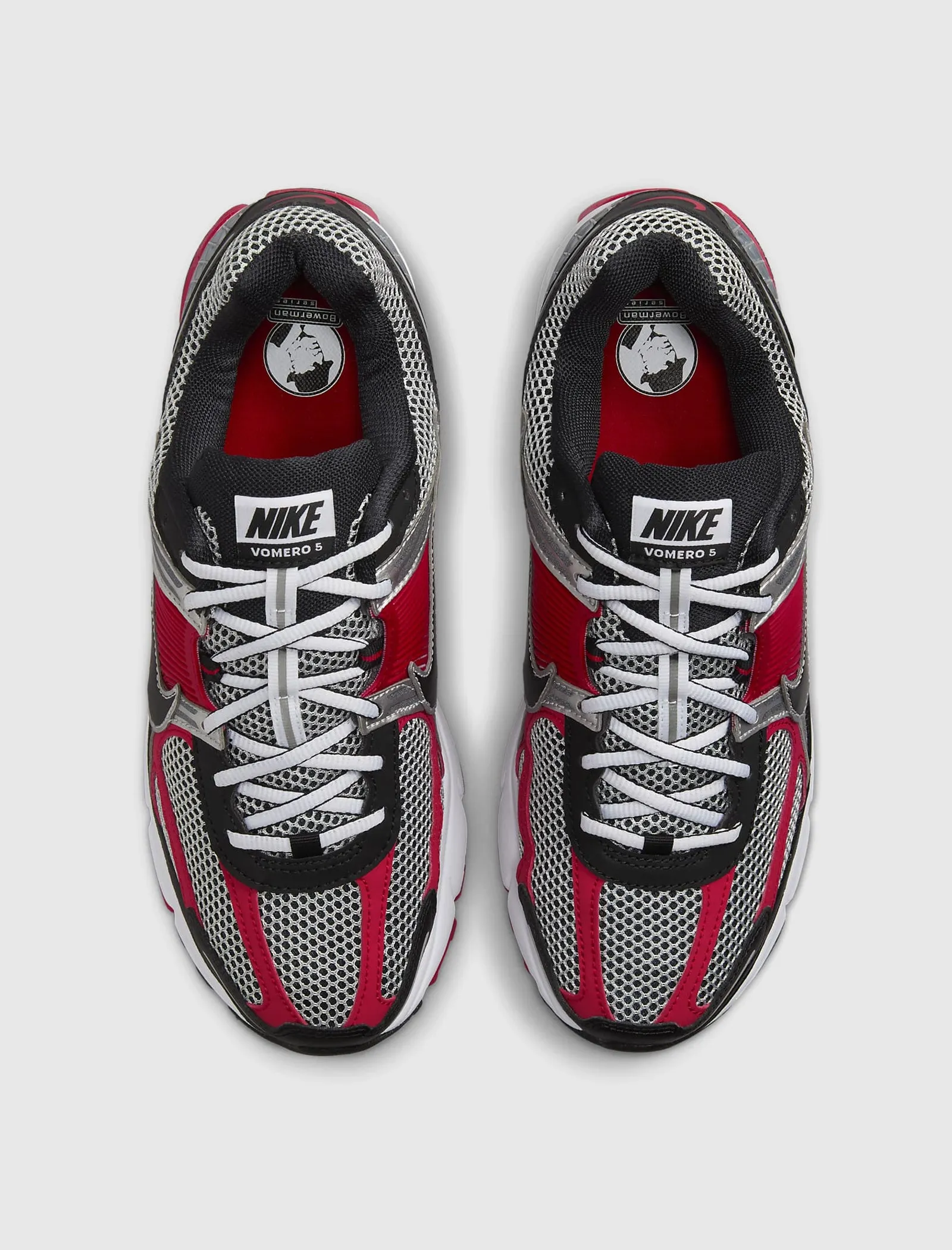 ZOOM VOMERO 5 "BRIGHT CRIMSON/ METALLIC SILVER"
